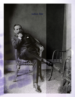 The History of Julius Baer