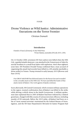 Chapter 4: 'Drone Violence As Wild Justice: Administrative Executions