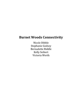 Burnet Woods Connectivity