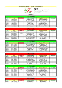 Calendários 2020- 2021