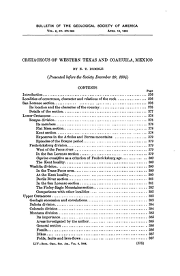 Presented Before the Society December 29, 1894'