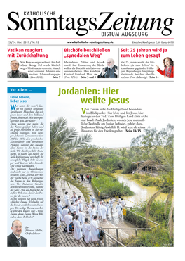 Jordanien: Hier Weilte Jesus