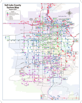 UTA Map Trax and Frontrunner