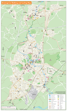 Bromsgrove Walking and Cycling Map O R D O O W
