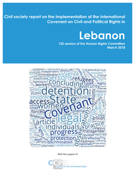 Lebanon 122 Session of the Human Rights Committee
