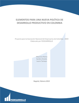 Elementos Para Una Nueva Política De Desarrollo Productivo En Colombia) (1.296Mb