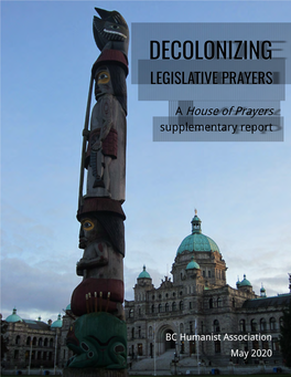 Decolonizing Legislative Prayers