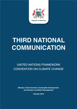 Mauritius' Third National Communication