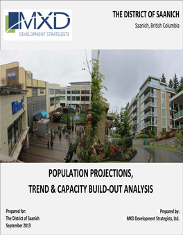 Population Projections Trend and Capacity Build