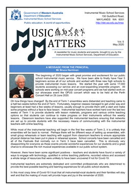 IMSS Music Matters