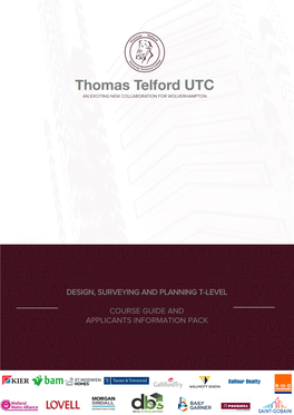 Design, Surveying and Planning T-Level Course Guide