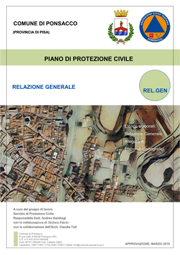 Piano Di Protezione Civile