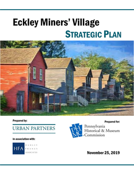 Eckley Miners' Village Strategic Plan Final