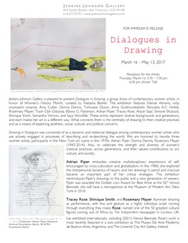 Dialogues in Drawing