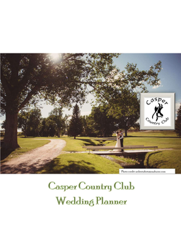 The Wedding Planner, Casper Country Club