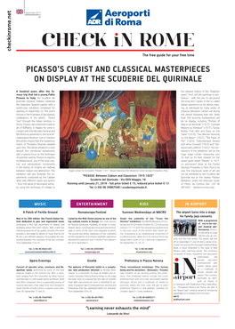 Picasso's Cubist and Classical Masterpieces on Display At