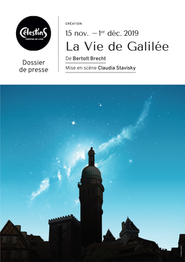 La Vie De Galilée 1Er Déc