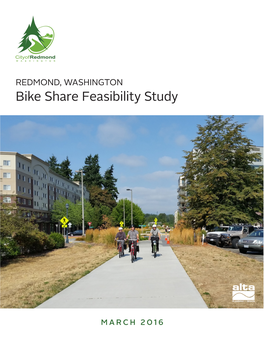 Bike Share Feasibility Study Business Plan