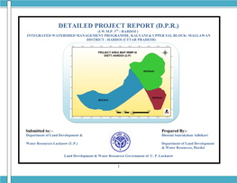 Detailed Project Report (D.P.R.) (I.W.M.P