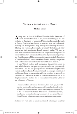 Enoch Powell and Ulster