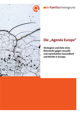 Die „Agenda Europe“