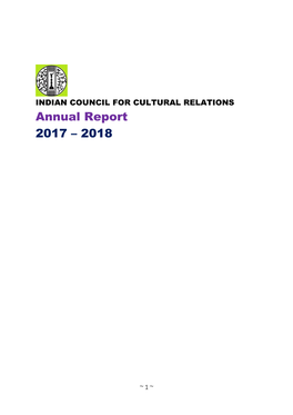 Annual Report 2017 – 2018