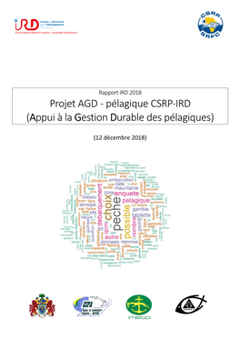 Pélagique CSRP-IRD (Appui À La Gestion Durable Des Pélagiques)