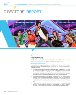 Directors' Report