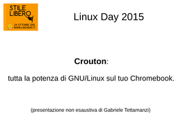 Linux Day 2015