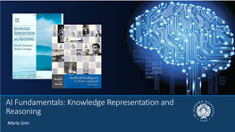 AI Fundamentals: Knowledge Representation and Reasoning