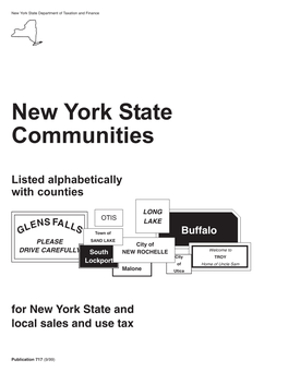 New York State Communities