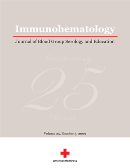 Immunohematology