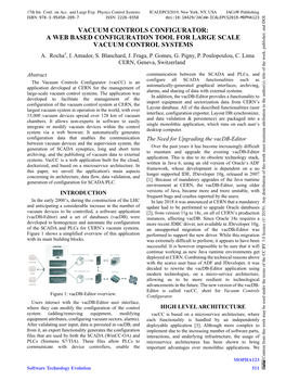 A Web Based Configuration Tool for Large Scale Vacuum Control Systems A