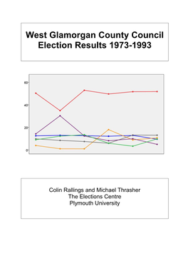 West Glamorgan County Council Election Results 1973-1993