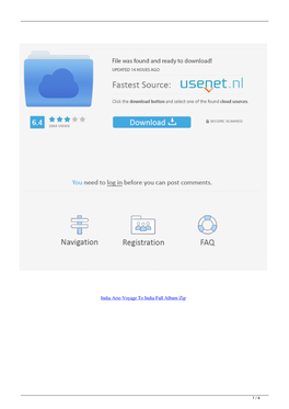 India Arievoyage to India Full Album Zip