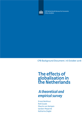 The Effects of Globalisation in the Netherlands