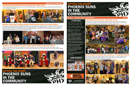 Phoenix Suns in the Community Phoenix Suns In