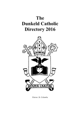The Dunkeld Catholic Directory 2016