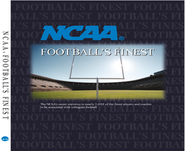 NCAA Football's Finest" Answers That Question in Terms of NCAA Historical Records