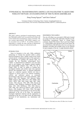 Typological Transformation Among Late Paleolithic Flaked Core Tools in Vietnam: an Examination of the Pa Muoi Assemblage