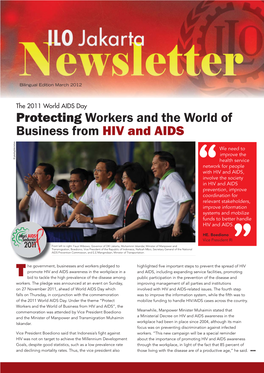 ILO Jakarta Newsletter, March 2012Pdf