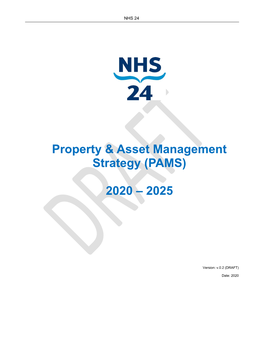 Property & Asset Management Strategy (PAMS) 2020
