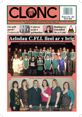 Aelodau C.Ff.I. Lleol Ar Y Brig