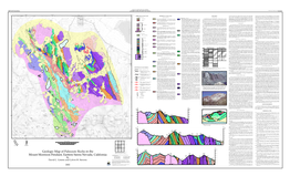 Geologic Map of Paleozoic Rocks in the Mount Morrison Pendant