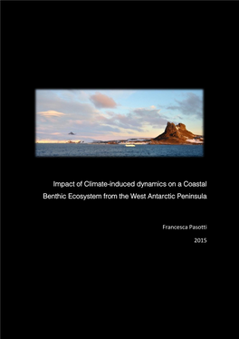 Impact of Climate-Induced Dynamics on a Coastal Benthic Ecosystem from the West Antarctic Peninsula