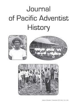 Journal of Pacific Adventist History