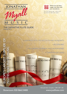 Europe's Largest Supplier of Flutes and Flute Music