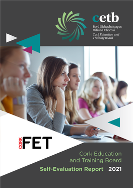 Cork Education and Training Board Self-Evaluation Report 2021