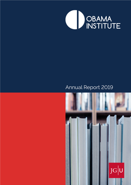 Annual Report 2019 Annualannual Report Report 2019 2019 Contents