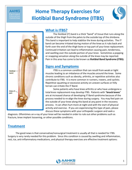 Exercises for Iliotibial Band Syndrome (ITBS)